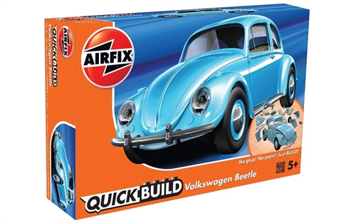 Airfix Quick Build Plastic Kit VW Beetle - J6015