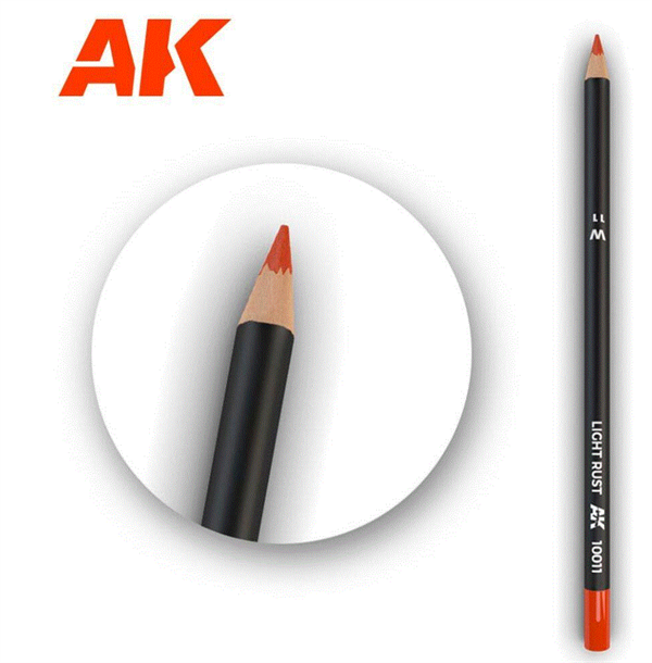 Weathering Watercolor Pencil – Light Rust