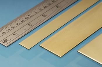25mm x 0.8mm Brass Strip (Pack of 3)
