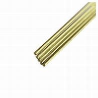 12 X 332 Brass Rod Pack of 5