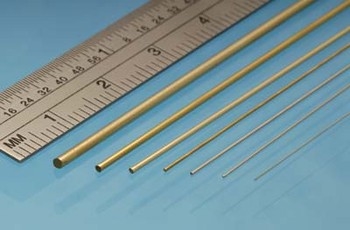 2mm Brass Rod 1m Length (Pack of 2)