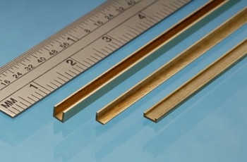 A2 - 2mm 90 Brass Angle 12in 1