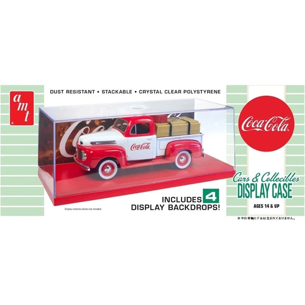 Cars & Collectibles Display Case (Coca-Cola)