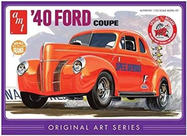 1:25 1940 Ford Coupe Original Art Series - Orange