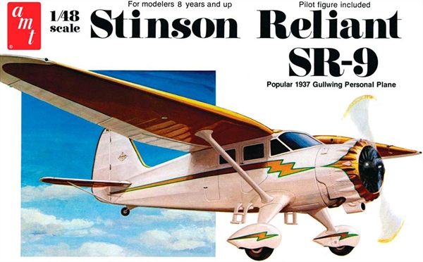 1:48 Stinson Reliant Airplane