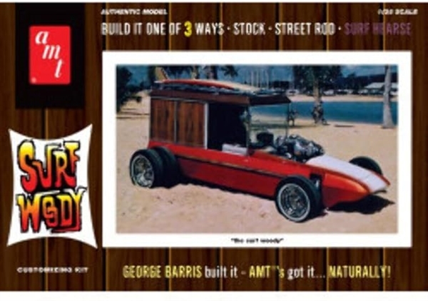 1:25 George Barris Surf Woody (Color Version)