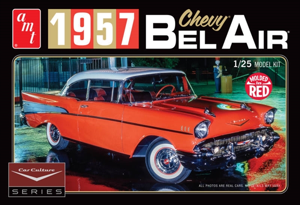 1:25 Cindy Lewis Car Culture 1957 Chevy Bel Air with Diorama and Photo Booklet (Color)