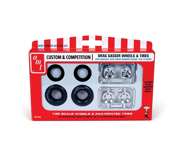 1:25 Gasser Wheels & Tires Pack