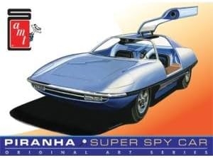 125 Piranha Spy Car - Original Art Series