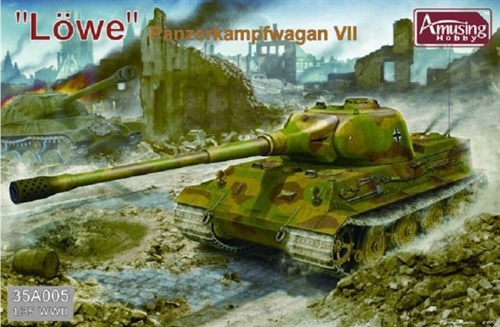 Panzerkampfwagen VII Lowe 135 Plastic Model Kit