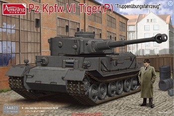 German Pz.Kpfw.VI Tiger (Porsche) With Dr Ferdinand Porsche Figure
