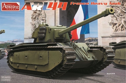 ARL44 French Heavy Tank 135 Plastic Model Kit