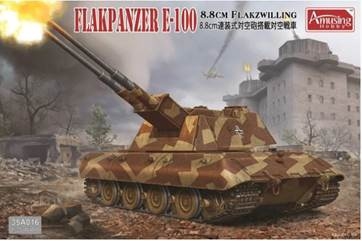 E-100 88mm Flak 135 Plastic Model Kit
