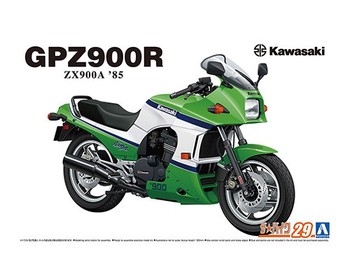 Kawasaki GPZ900R Ninja 1985 1/12 Plastic Model Kit