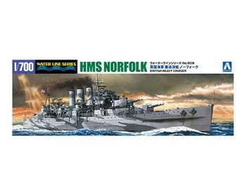 HMS Norfolk British Heavy Cruiser