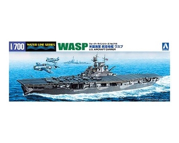 1/700th WATERLINE KIT AIRCRAFT CARRIER USS WASP