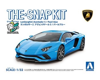 Snap Kit Lamborghini Aventador Blue