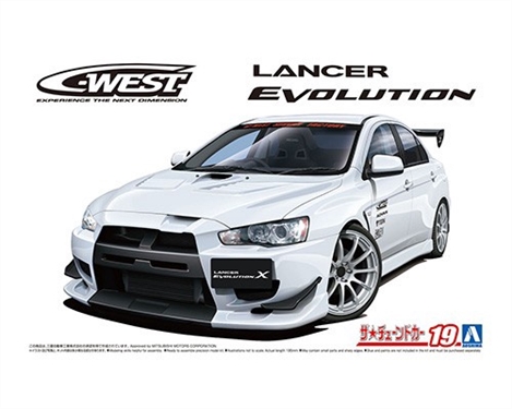 C-West Mitsubishi Lancer Evolution X 2007