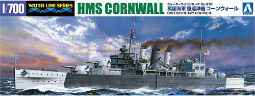 HMS Cornwall British Heavy Cruiser