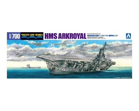 HMS Ark Royal and U-81 Submarine