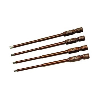 Power Tool Tip Cased Set 4 Pcs; 1.5-2.0-2.5-3.0mm