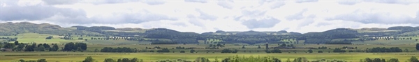 Hills and Dales 9" N Gauge Photographic Backscene