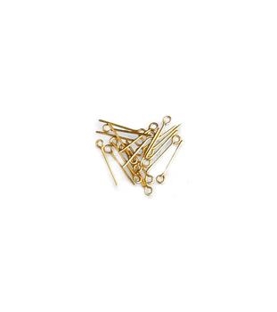 Brass Ring Pins 15mm (Pack of 60)