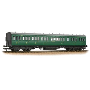 SE&CR 60' Birdcage Composite Lavatory Coach Southern Railway Malachite Green