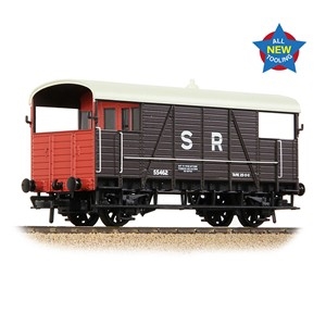 SEampCR 25T Dance Hall Brake Van SR Brown