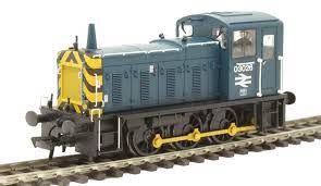 Class 03 03026 BR Blue Wasp Stripes (DCC Sound Fitted)