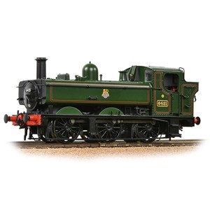 GWR 64XX Pannier Tank 6421 BR Lined Green Early Emblem