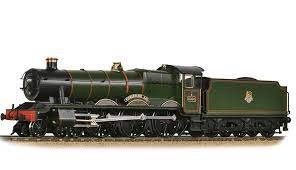 GWR 6959 Modified Hall Class 6990 Witherslack Hall BR Lined Green Early Emblem