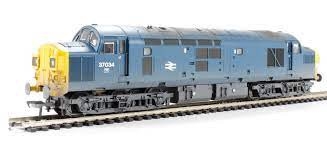 Class 370 Diesel 37034 BR Blue Weathered