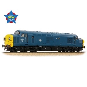 Class 370 Split Headcode 37034 BR Blue