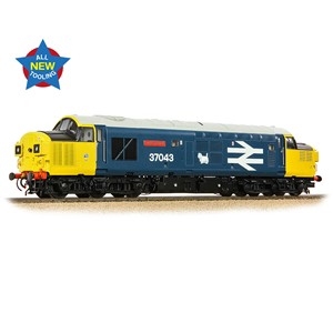 Class 370 Split Headcode 37043 Loch Lomond BR Blue Large Logo