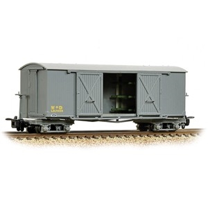 Bogie Covered Ambulance Van WD Grey