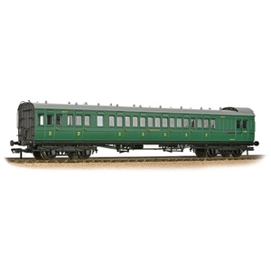 SEamp;CR 60' Birdcage Brake Third Lavatory Coach Southern Railway Malachite Green