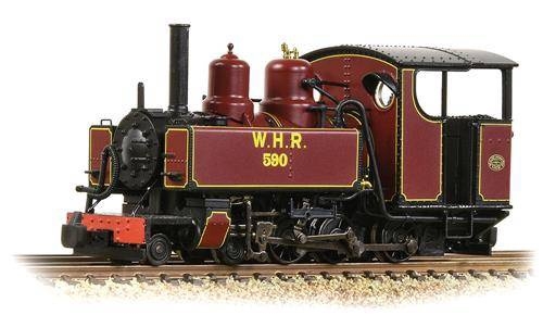 Baldwin Class 10-12-D 590 Welsh Highland Railway Lined Maroon