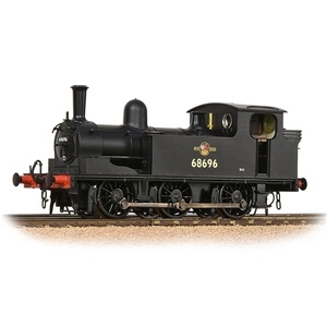 LNER J72 Tank 68696 BR Black OO Gauge Steam Locomotive Late Crest - 31-062