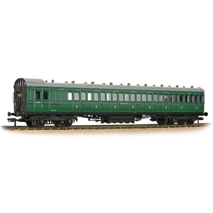 SEampCR 60 Birdcage Brake Third Coach Southern Railway Malachite Green