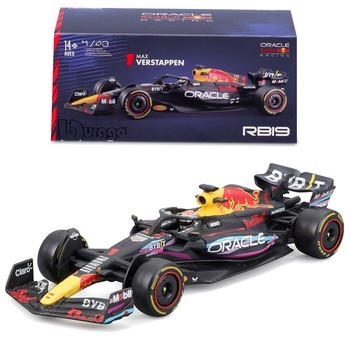 1:43 F1 Red Bull Racing Rb19 2023 With Helmet Verstappen
