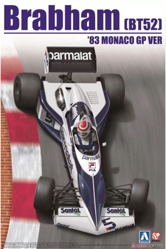 Brabham BT52 1983 Monaco GP Version 1/20 Plastic Model Kit