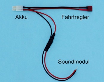 Beier Y-cable Tamiya/Deans