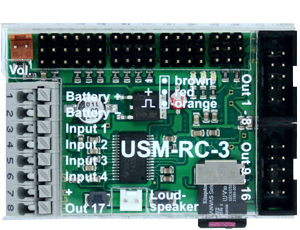 BEIER USM-RC-3 sound and light system