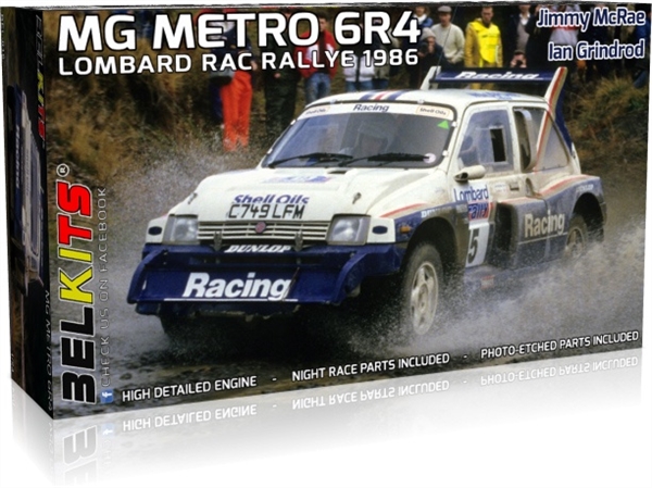 MG Metro 6R4 Lombard RAC Rally 1986