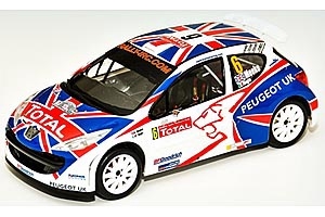 Peugeot 207 S2000 Rally 124 Plastic Model Kit