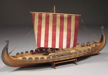 Viking Ship Oseberg B720 Model Boat Kit