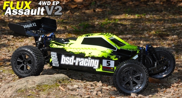 BSD Racing Flux Assult 1/10 Off-Road Buggy