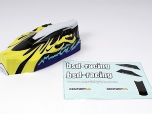 Flux Assault Bodyshell Pre Painted Yellow 1/10th