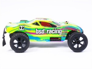 BSD Prime Storm V3 Painted Body - Yellow/Blue/Pink